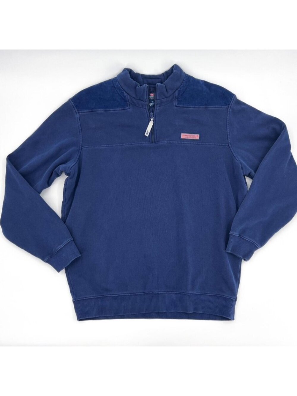 Vineyard Vines navy blue quarter zip sweatshirt